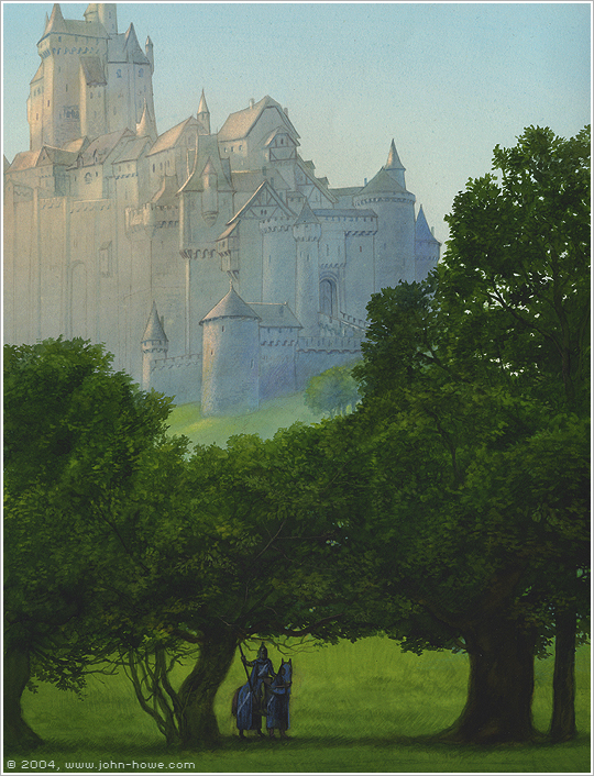 Yvain defends the Queen's city