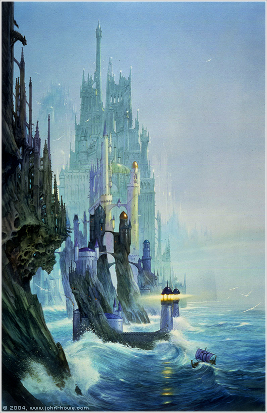 John Howe :: Illustrator - Portfolio :: Home / Cover Art / Castle