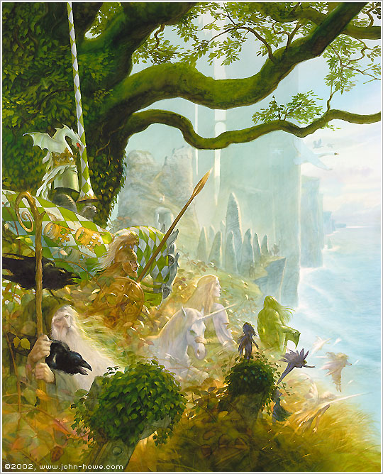 John Howe :: Illustrator - Portfolio :: Home / Myth & Magic