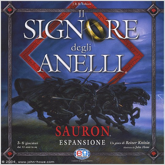 Lord of the Rings Boardgame: Sauron Expansion - Italy
