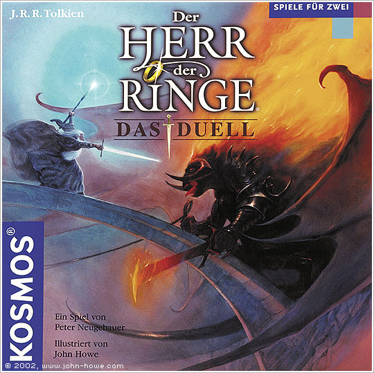 The Duel: Lord of the Rings two-player boardgame - Germany