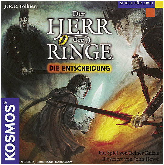 The Confrontation: Lord of the Rings two-player boardgame - Germany