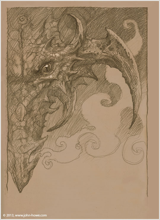 Dragon sketch