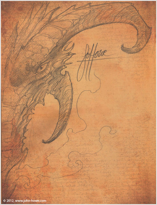 Dragon sketch