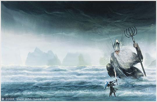 John Howe :: Illustrator - Portfolio :: Home / The Painting of