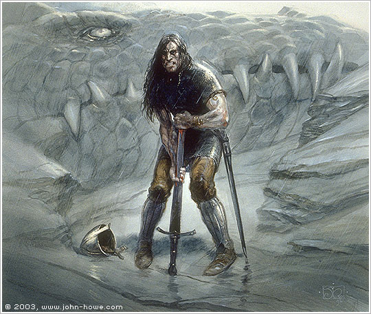 John Howe :: Illustrator - Portfolio :: Home / The Painting of