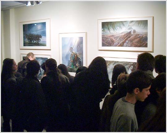 2002-12-09 - Tolkien Exhibition - Opening Night