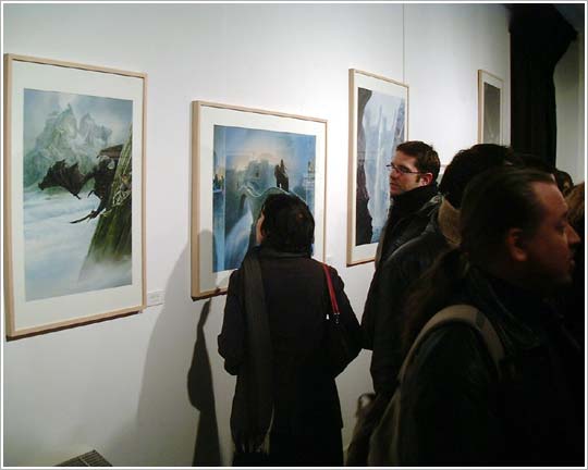2002-12-09 - Tolkien Exhibition - Opening Night