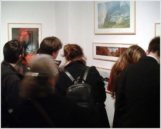 2002-12-09 - Tolkien Exhibition - Opening Night