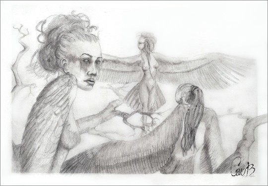 2020.10 - CEREBUS' COMPANIONS - CREATURES OF THE UNDERWORLD: Harpies