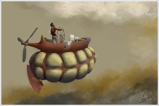 2021.11 - STEAMPUNK: Cargo-ship