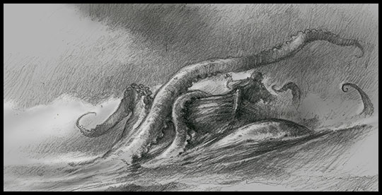 2020.09 -THE KRAKEN'S KIN- CREATURES OF THE DEEPS: Kraken