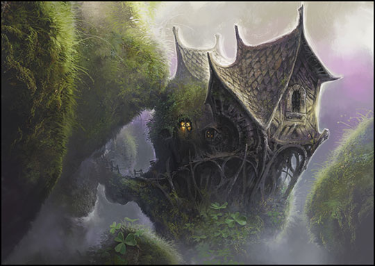 2021.09 - MINIATURES: Mossy home