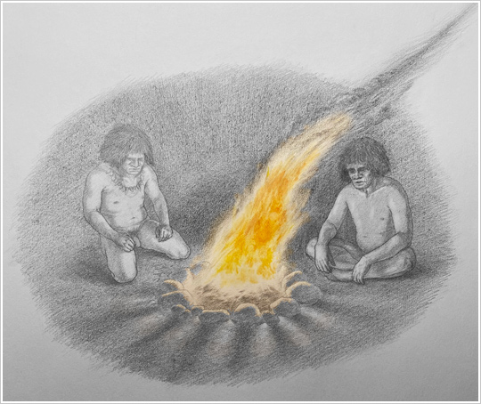 2020.02 - THE FOUR ELEMENTS - FIRE: Then
