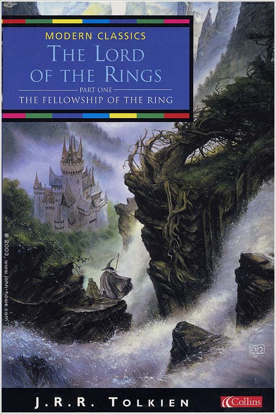 The Lord of the Rings Volume I: The Fellowship of the Ring - Collins Modern Classics (front)
