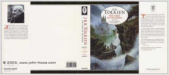 The Lord of the Rings Volume I: The Fellowship of the Ring  (dust jacket)