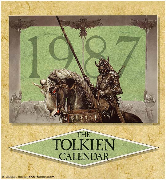 The Tolkien Calendar 1987