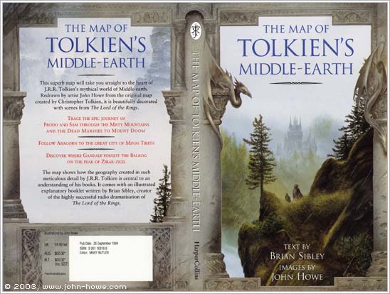 The Map of Tolkien's Middle-Earth