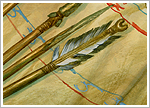 The Reindeer People - decorative border