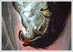 Gandalf Falls With The Balrog
