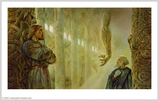Grendel's Arm Hangs in Heorot