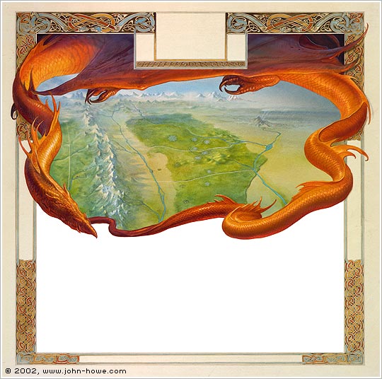Smaug - Map of the Hobbit