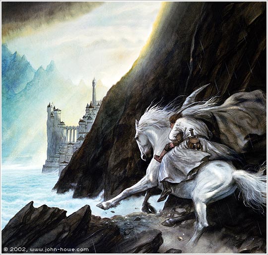 Gandalf Approaches the Guarded City
