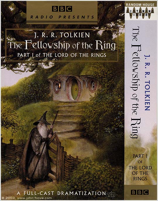 Random House Audio: The Fellowship of the Ring - cassette (front)