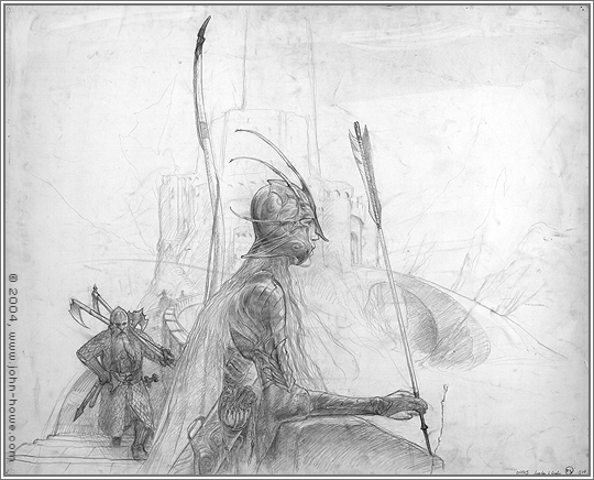 Legolas & Gimli at Helm's Deep